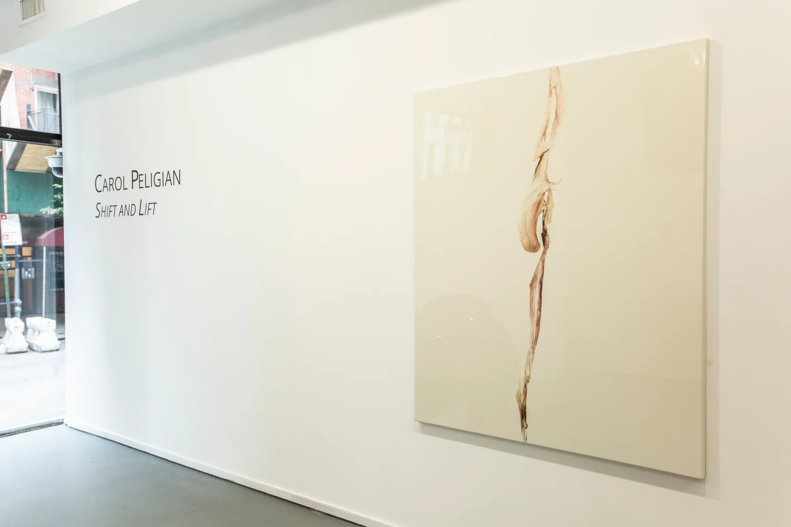 Carol Peligian installations — image from the exhibition archive