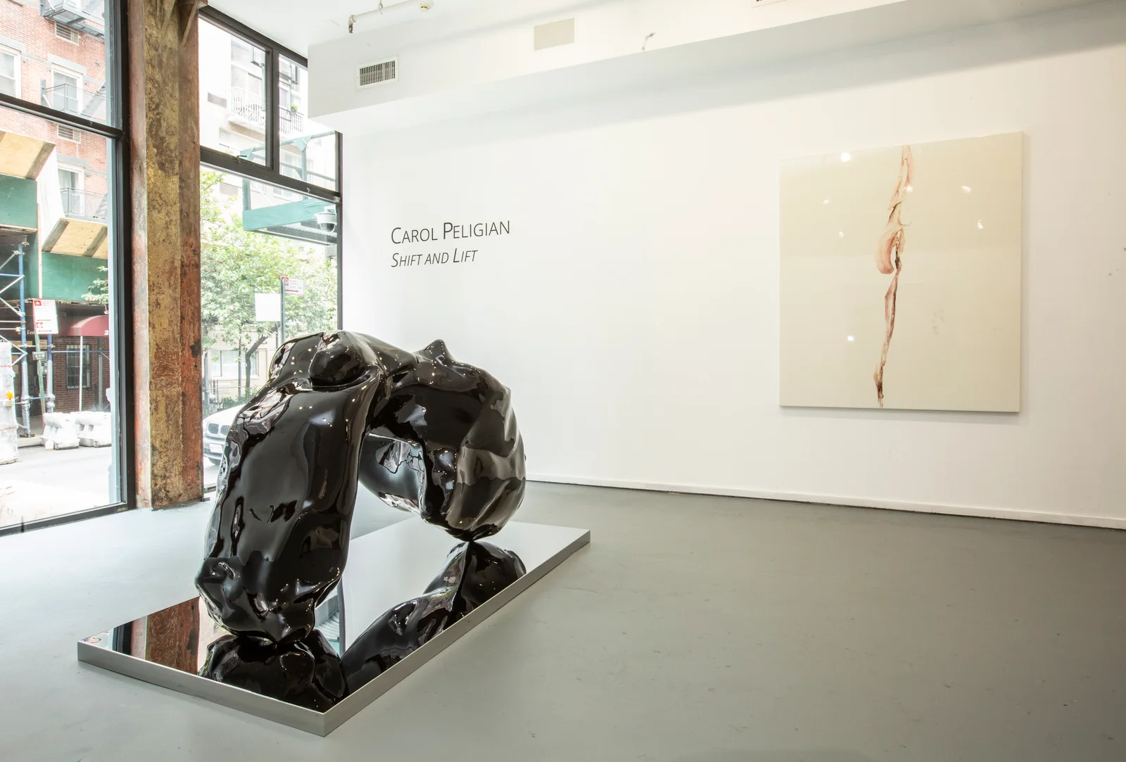 Carol Peligian installations — image from the exhibition archive