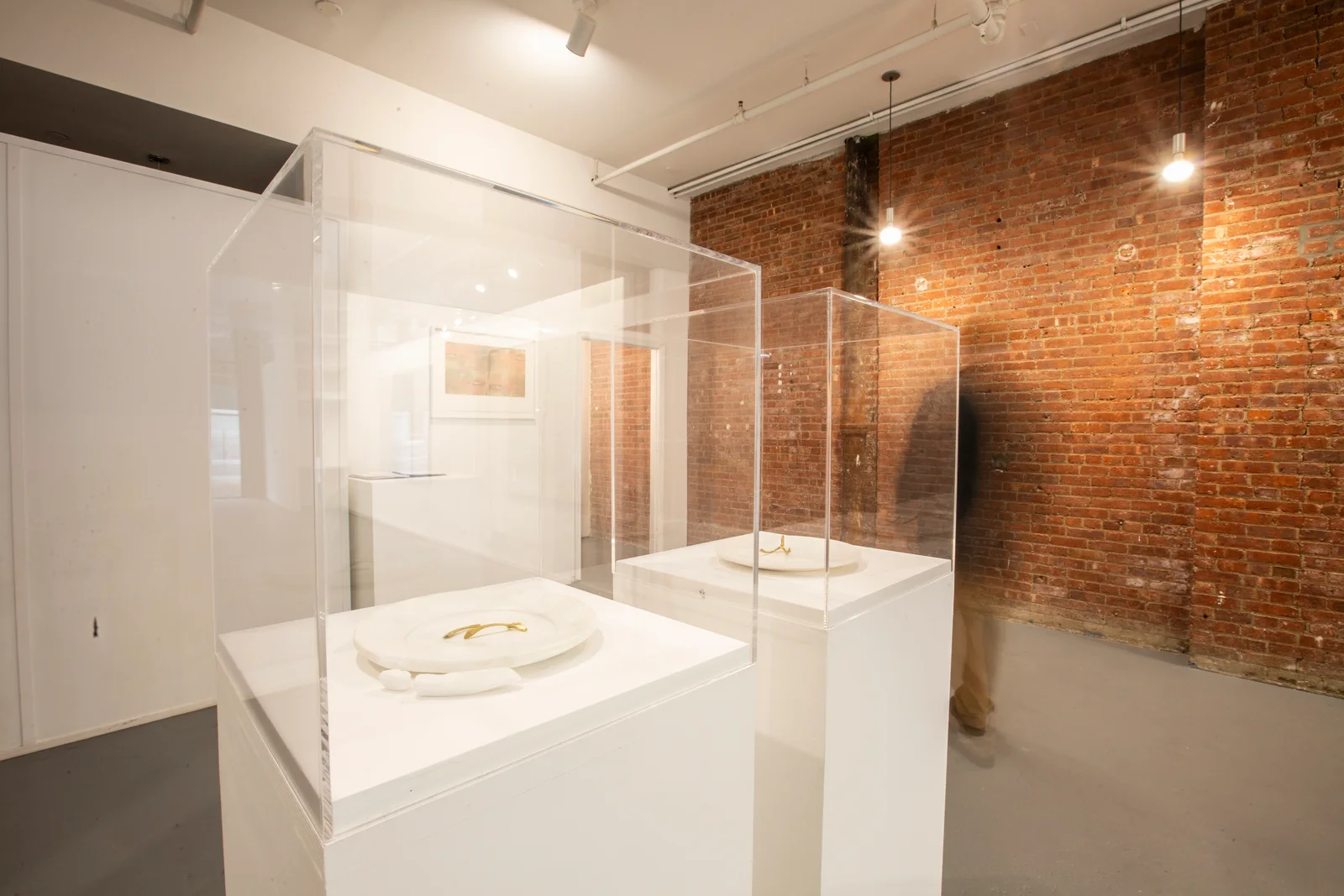 Carol Peligian installations — image from the exhibition archive