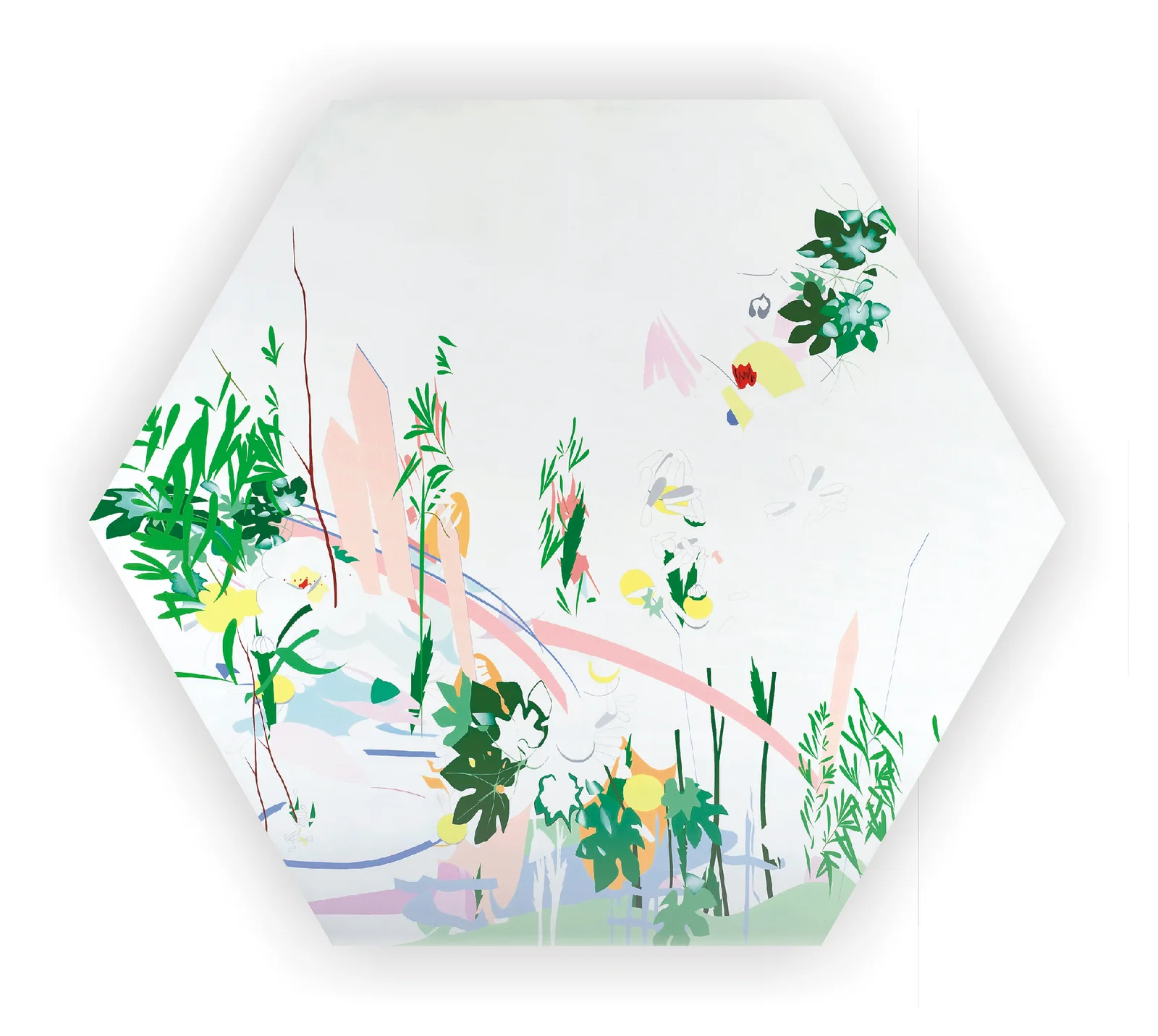Wind Drank of Scent, 2009 — Oil on canvas, 83x100cm