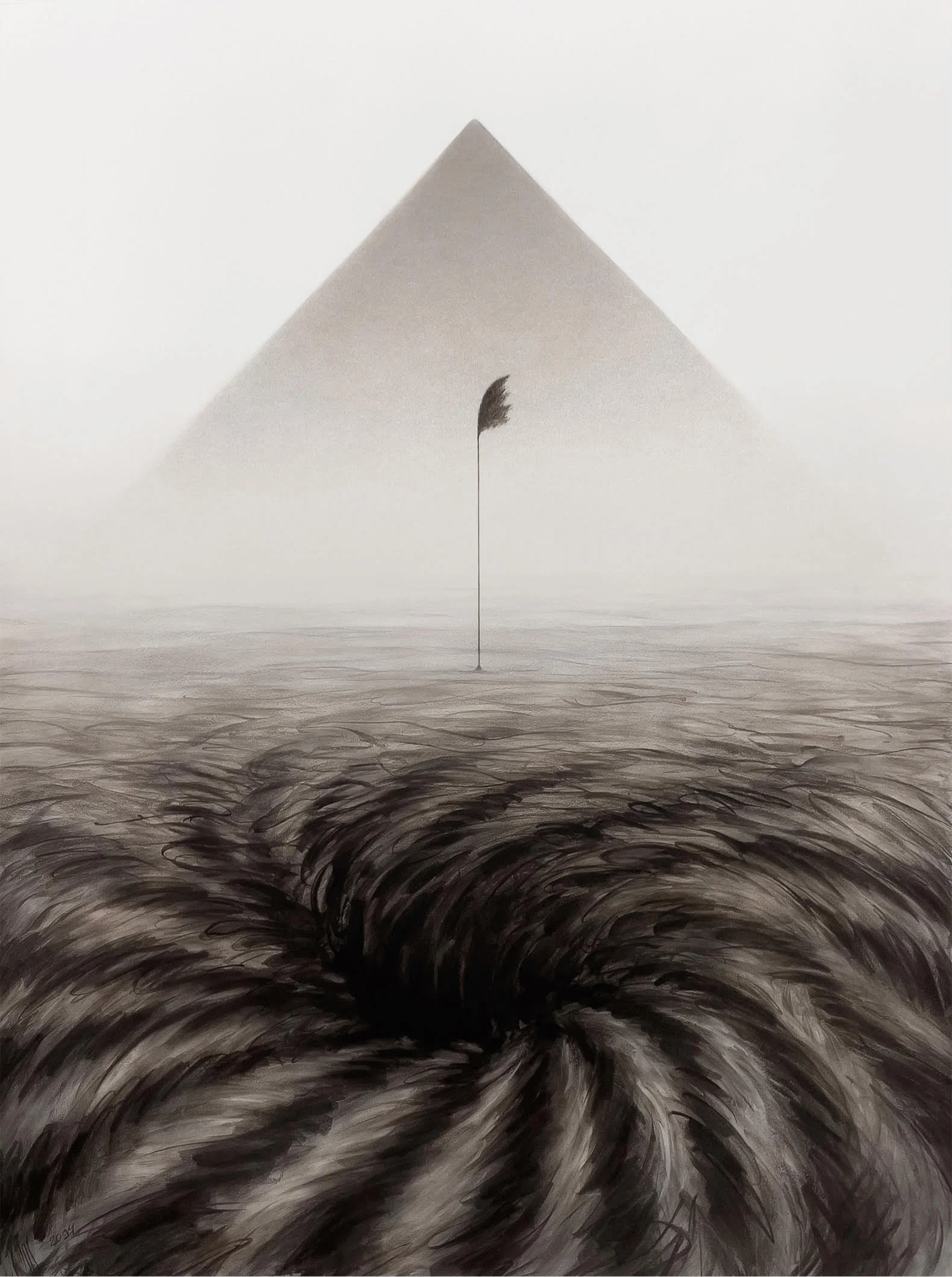 Inhabitants of the steppe: terykon, reed, crater
