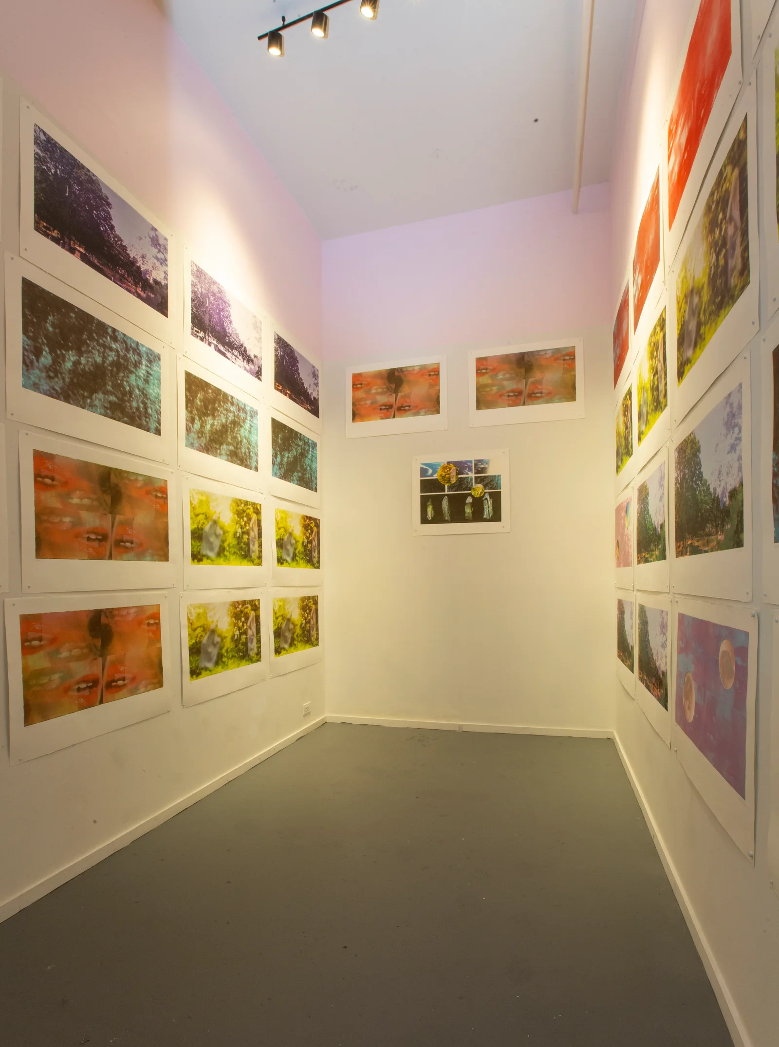 Carol Peligian installations — image from the exhibition archive