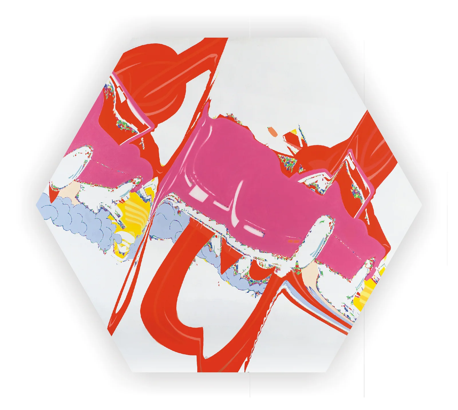 Only Pink, 2009 — Oil on canvas, 83x100cm