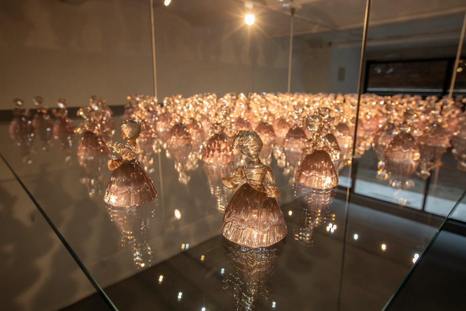 Carol Peligian installations — image from the exhibition archive