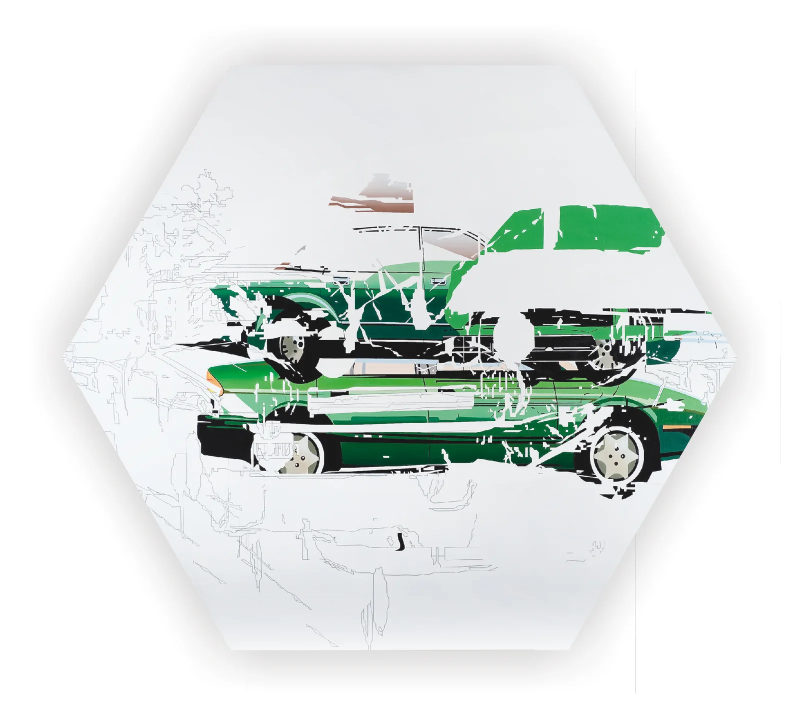Natural Words, 2009 — Oil on canvas, 83x100cm