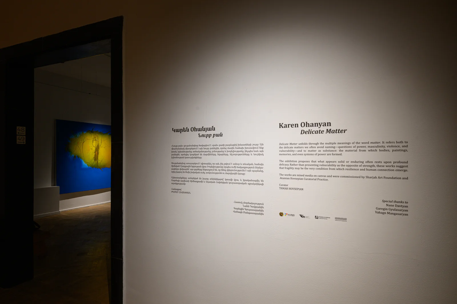 Karen Ohanyan - Exhibition - Delicate Matter